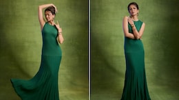 Kriti Kharbanda Serves Inspiration On How To Wear Your Greens Right In A Knitted Maxi Dress