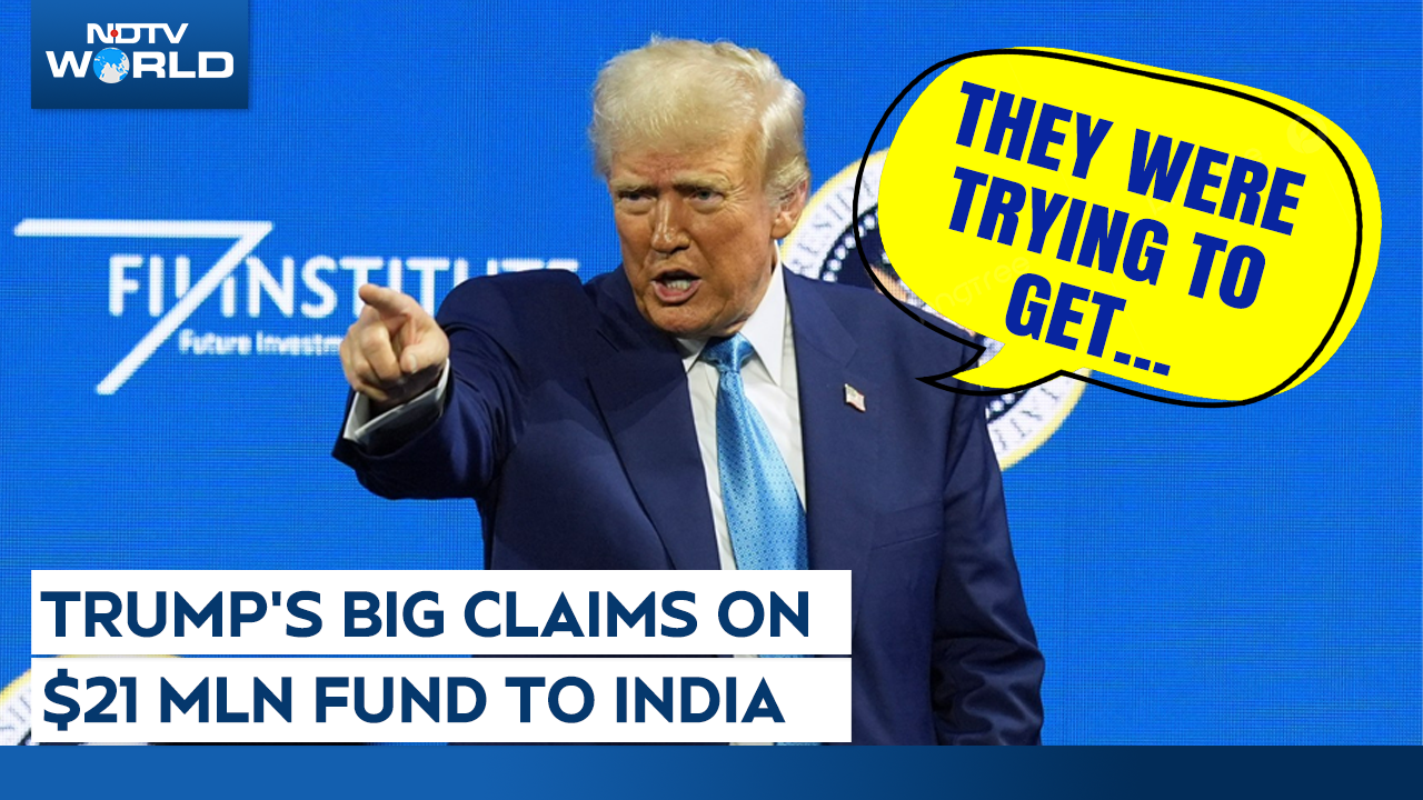 Trump's Big Claims On $21 Mln Funding To India, Hints At A Bid To Influence Indian Elections