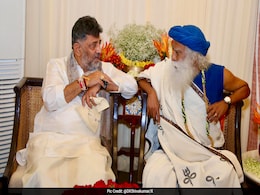 "My Personal Belief": DK Shivakumar Amid Row Over His Meeting With Sadhguru "My Personal Belief": DK Shivakumar Amid Row Over His Meeting With Sadhguru