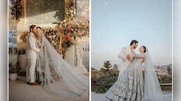 Mawra Hocane Is A Stunning Bride In A Silver <i>Gharara</i> For Wedding Reception With Ameer Gilani