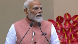'माझ्या मराठीचं RSS शी कनेक्शन', साहित्य संमेलनाचं उद्घाटन करताना PM मोदींनी सांगितलं गुपित