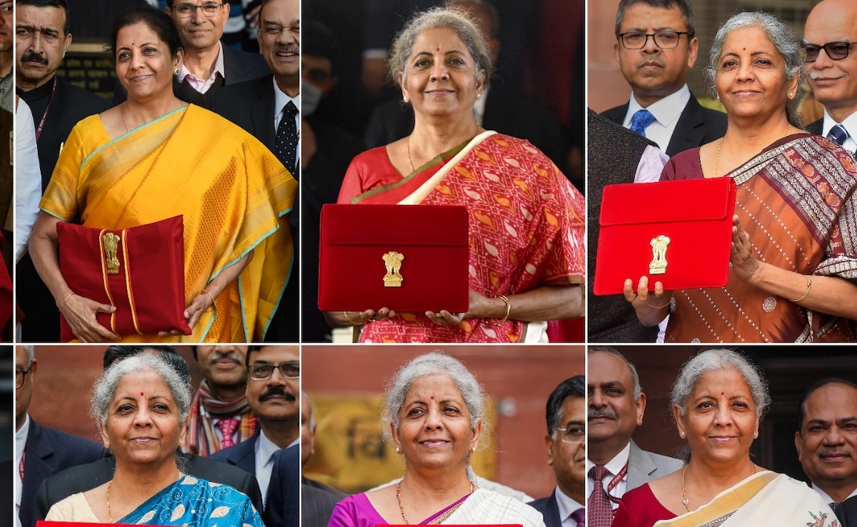 (निर्मला सिथारामन यांचे आतापर्यंत बजेट साडी)