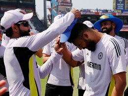 "From Tennis Ball Cricket...": Ravindra Jadeja Presents ODI Cap To Varun Chakravarthy, Delivers Heartwarming Speech