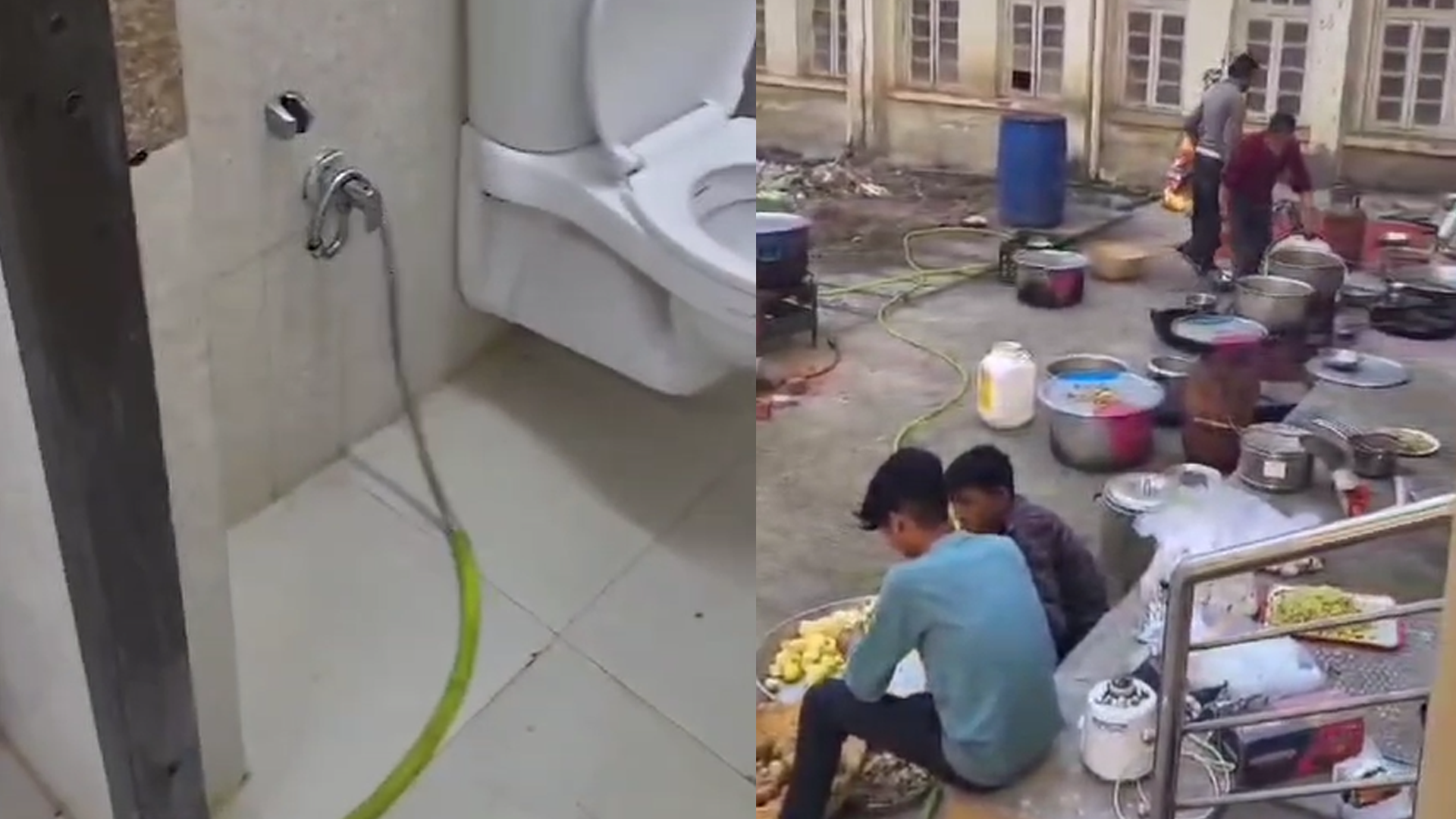Water From Toilet Tap Used To Cook At Medical College? Video Sparks Outrage