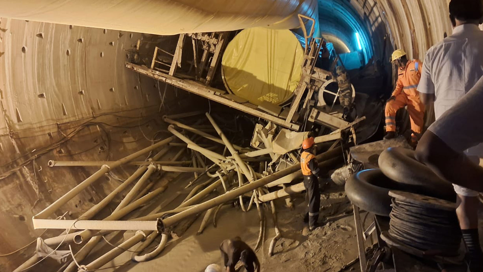 "Survival Chances Very Remote": 8 Trapped In Collapsed Tunnel For 48 Hours