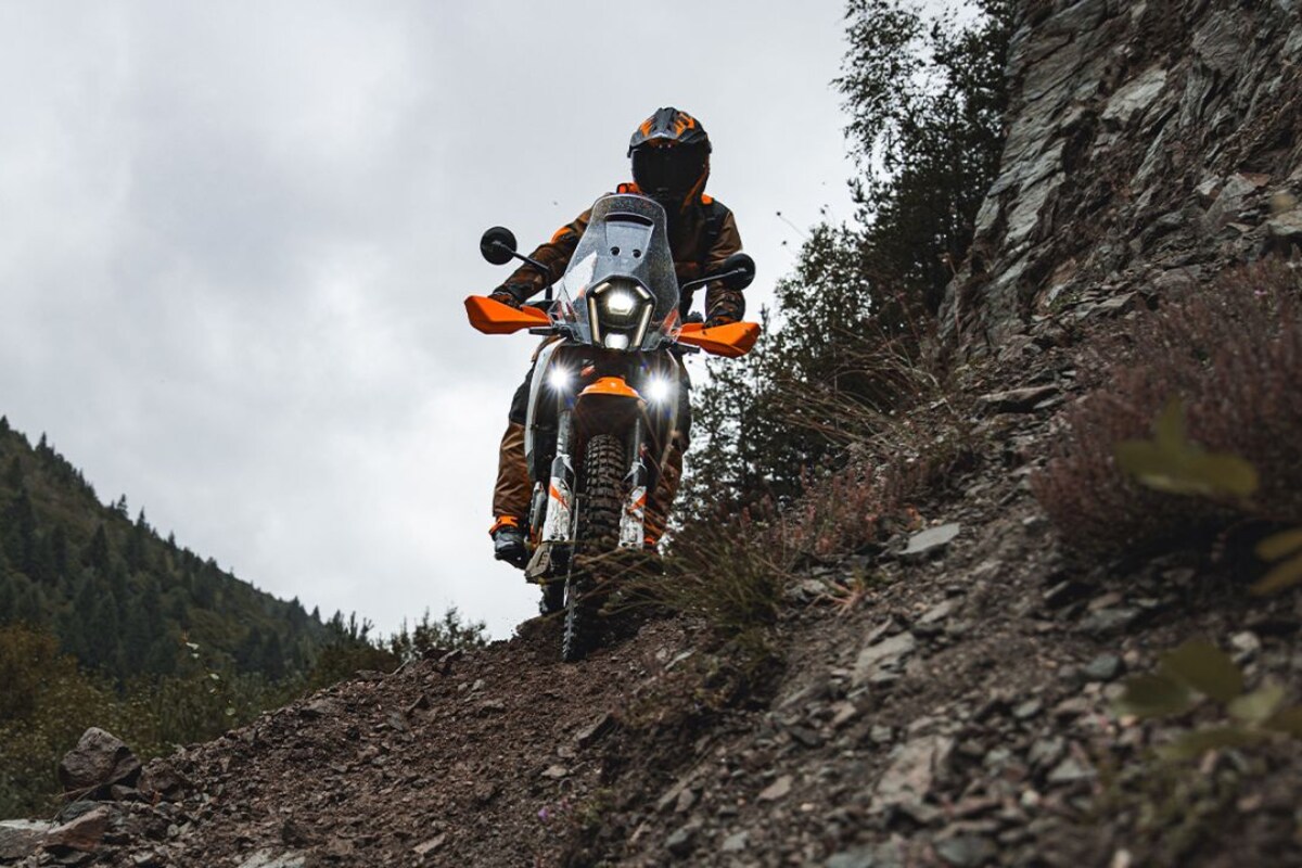 390 Adventure X is inspired from the Dakar rally motorcycles 390 Adventure X is inspired from the Dakar rally motorcycles