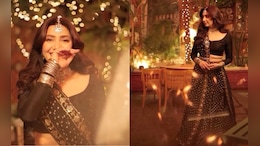 Mahira Khan Serves Wedding Guest Style In A Beautiful Black <i>Lehenga</i>