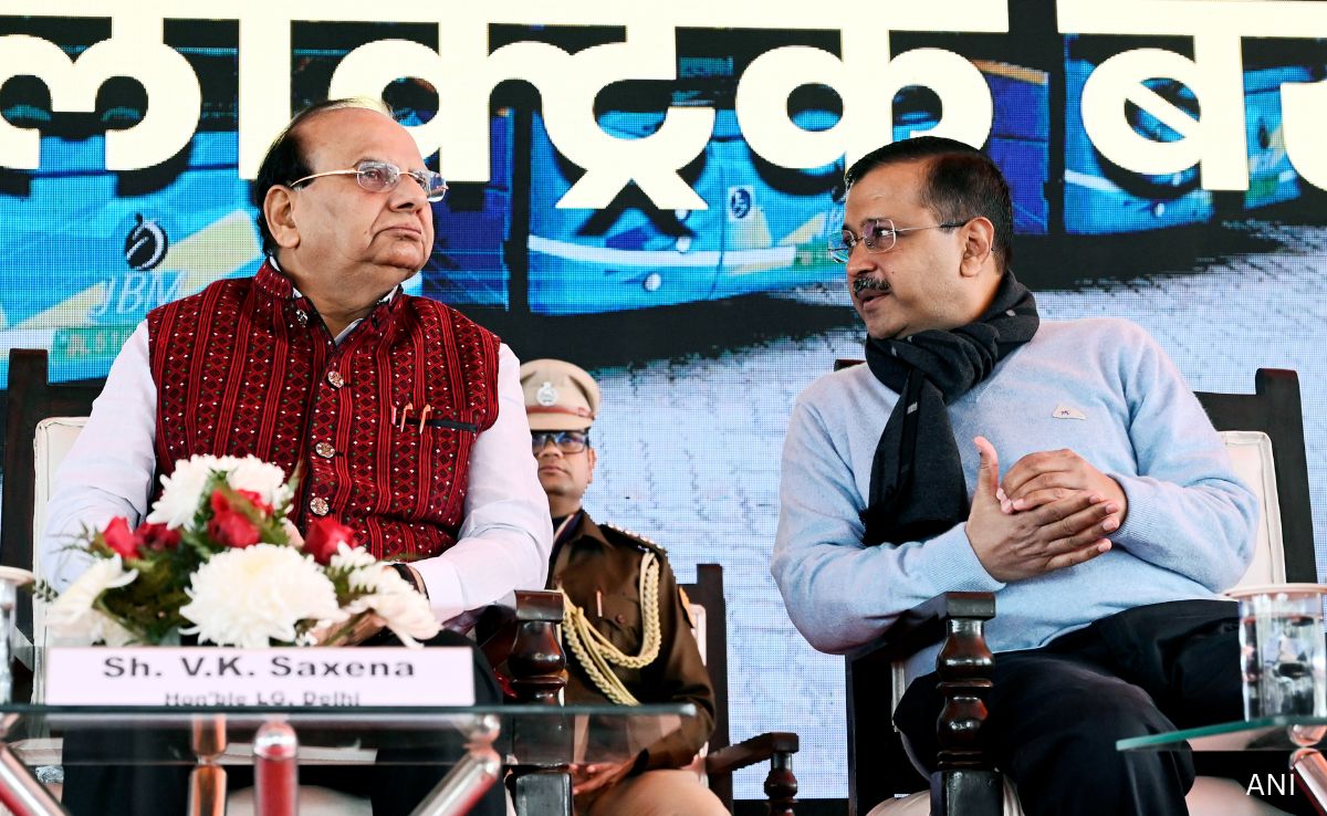 "Years Of Neglect": Delhi Lt Governor Slams Arvind Kejriwal For Pollution