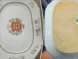 चैरिटी शॉप से खरीदी 415 रुपये की यूनिक प्लेट, बाद में पता चला थाली का ऐसा सच, जानकर शख्स की उड़ गईं नींद