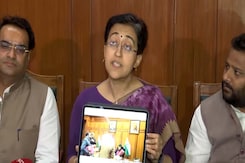 AAP Alleges Delhi Government Removed Ambedkar, Bhagat Singh Pics From Offices AAP Alleges Delhi Government Removed Ambedkar, Bhagat Singh Pics From Offices