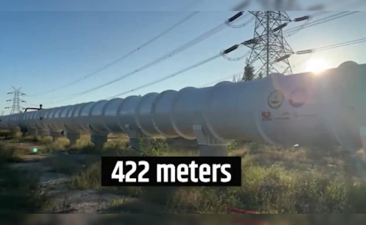 hyperloop track in India Railway Minister ashwini vaishnaw Tweet