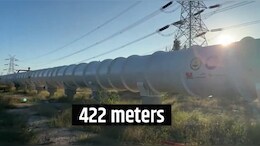 Hyperloop Track : अवघ्या अर्ध्या तासात 350 किमीचा प्रवास; देशातील पहिला हायपरलूप टेस्टिंग ट्रॅक तयार