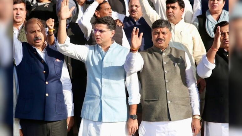 Rajasthan Politics: माफ़ी पर रार बरक़रार, कांग्रेस ने शेष सत्र का बहिष्कार किया, सदन के बाहर कड़ी सुरक्षा; विधानसभा पहुंचे CM