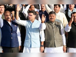 Rajasthan Politics: माफ़ी पर रार बरक़रार, कांग्रेस ने शेष सत्र का बहिष्कार किया, सदन के बाहर कड़ी सुरक्षा; विधानसभा पहुंचे CM Rajasthan Politics: माफ़ी पर रार बरक़रार, कांग्रेस ने शेष सत्र का बहिष्कार किया, सदन के बाहर कड़ी सुरक्षा; विधानसभा पहुंचे CM