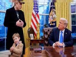Elon Musk's 4-Year-Old Steals The Show At White House Briefing Elon Musk's 4-Year-Old Steals The Show At White House Briefing