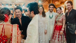 Aadar-Alekha's Wedding: Pictures Of Shah Rukh Khan Attending The Wedding Go Viral