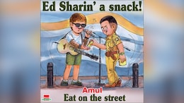 Amul's Fun Take On Ed Sheeran's Unplugged Bengaluru Moment
