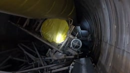 Video: Inside Telangana Tunnel Where Roof Collapsed, 8 Workers Trapped