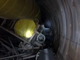 Video: Inside Telangana Tunnel Where Roof Collapsed, 8 Workers Trapped Video: Inside Telangana Tunnel Where Roof Collapsed, 8 Workers Trapped