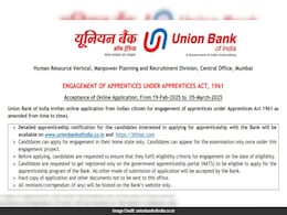 Union Bank of India Recruitment 2025: Registration Begins For 2,691 Apprenticeship Posts, Check Details Union Bank of India Recruitment 2025: Registration Begins For 2,691 Apprenticeship Posts, Check Details