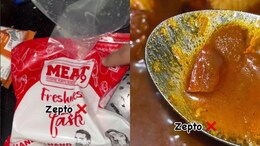 Watch: Customer Finds Insects In 'Meat 99' Chicken Ordered From Zepto, Company Responds
