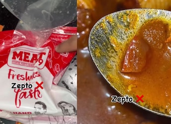Watch: Customer Finds Insects In 'Meat 99' Chicken Ordered From Zepto, Company Responds Watch: Customer Finds Insects In 'Meat 99' Chicken Ordered From Zepto, Company Responds