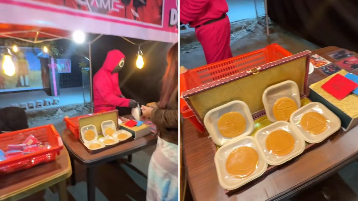 Watch: This Manipur Street Stall Selling Dalgona Candies Looks Straight Out Of <i>Squid Game</i>