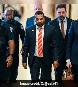 Viral Pic Shows FBI Director Kash Patel Wearing Liverpool Tie ...