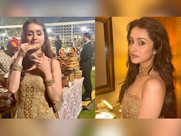 श्रद्धा कपूर ने शादी में खूब उठाया अनलिमिटेड 'पानी पूरी' का लुत्फ, पोज देते हुए एक्ट्रेस को निहारते दिखे रुमर्ड बॉयफ्रेंड राहुल मोदी!  श्रद्धा कपूर ने शादी में खूब उठाया अनलिमिटेड 'पानी पूरी' का लुत्फ, पोज देते हुए एक्ट्रेस को निहारते दिखे रुमर्ड बॉयफ्रेंड राहुल मोदी!