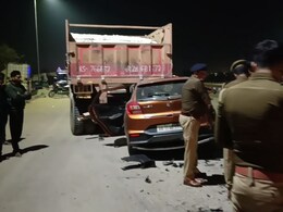 Doctor, 3 Others Returning From Maha Kumbh Die After Car Hits Truck Doctor, 3 Others Returning From Maha Kumbh Die After Car Hits Truck