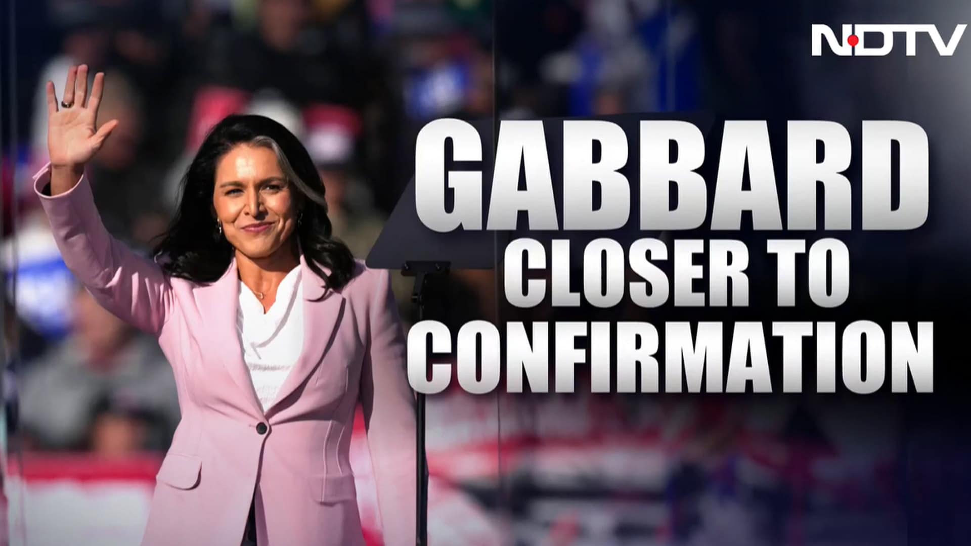 Tulsi Gabbard Advances To Senate Confirmation Vote