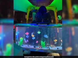 With Aquarium, Speakers And Disco Lights, Pune Auto Rickshaw Is Viral With Aquarium, Speakers And Disco Lights, Pune Auto Rickshaw Is Viral