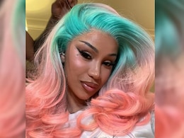 Cardi B Ups Her Glam Game With Harley Quinn Hair, Bronzed Makeup, Bejewelled Cat Eyes, And Shimmery Nude Lips Cardi B Ups Her Glam Game With Harley Quinn Hair, Bronzed Makeup, Bejewelled Cat Eyes, And Shimmery Nude Lips
