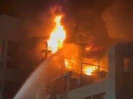 Udaipur Fire: उदयपुर में दवाइयों की फैक्ट्री में भीषण आग, तीन मंजिला इमारत जली, कंट्रोल में लगे 5 से ज्यादा घंटे Udaipur Fire: उदयपुर में दवाइयों की फैक्ट्री में भीषण आग, तीन मंजिला इमारत जली, कंट्रोल में लगे 5 से ज्यादा घंटे