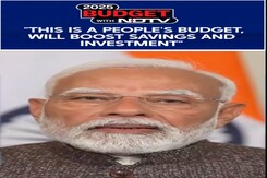 "This Is A People's Budget, Will Boost Savings And Investment," Says PM "This Is A People's Budget, Will Boost Savings And Investment," Says PM