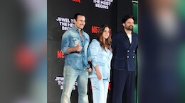 Saif Ali Khan Makes First Public Appearance After Stabbing Incident: "Feels Nice To Be Standing Here"