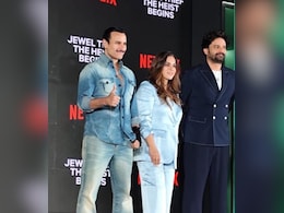 Saif Ali Khan Makes First Public Appearance After Stabbing Incident: "Feels Nice To Be Standing Here"