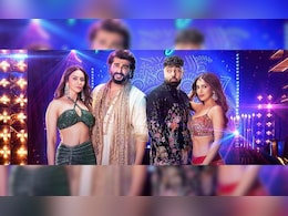 <i>Mere Husband Ki Biwi</i>: Arjun Kapoor, Bhumi Pednekar, And Rakul Preet Singh's <i>Gori Hai Kalaiyan</i> Is The Ultimate Party Anthem <i>Mere Husband Ki Biwi</i>: Arjun Kapoor, Bhumi Pednekar, And Rakul Preet Singh's <i>Gori Hai Kalaiyan</i> Is The Ultimate Party Anthem