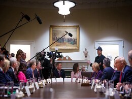 At Trump's 1st Cabinet Meet, Musk Says He's Getting "Lot Of Death Threats" At Trump's 1st Cabinet Meet, Musk Says He's Getting "Lot Of Death Threats"