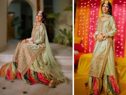 Mawra Hocane Stuns In An Embroidered Sage Green <i>Sharara</i> Set For Her Pre-Wedding Festivities Mawra Hocane Stuns In An Embroidered Sage Green <i>Sharara</i> Set For Her Pre-Wedding Festivities