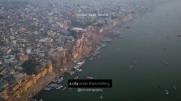 Viral: Photographer Shares Beautiful Aerial Day And Night Shots Of Varanasi, Wows Internet