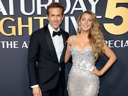 Blake Lively And Ryan Reynolds Keep It Stylish In A Silver Tamara Ralph Sequin Gown And Black Suit Blake Lively And Ryan Reynolds Keep It Stylish In A Silver Tamara Ralph Sequin Gown And Black Suit