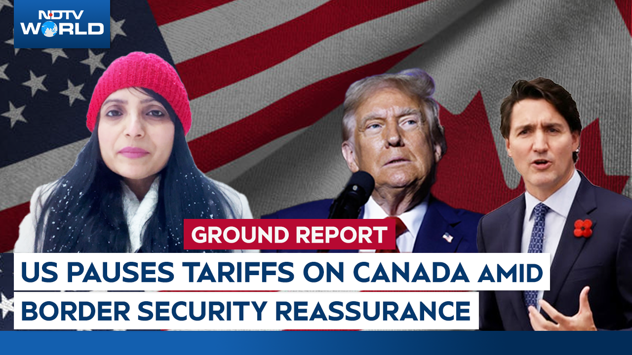 Trump Tariff News | US Pauses Tariffs On Canada After Trudeau Reiterates $ 1.3 Billion Border Plan