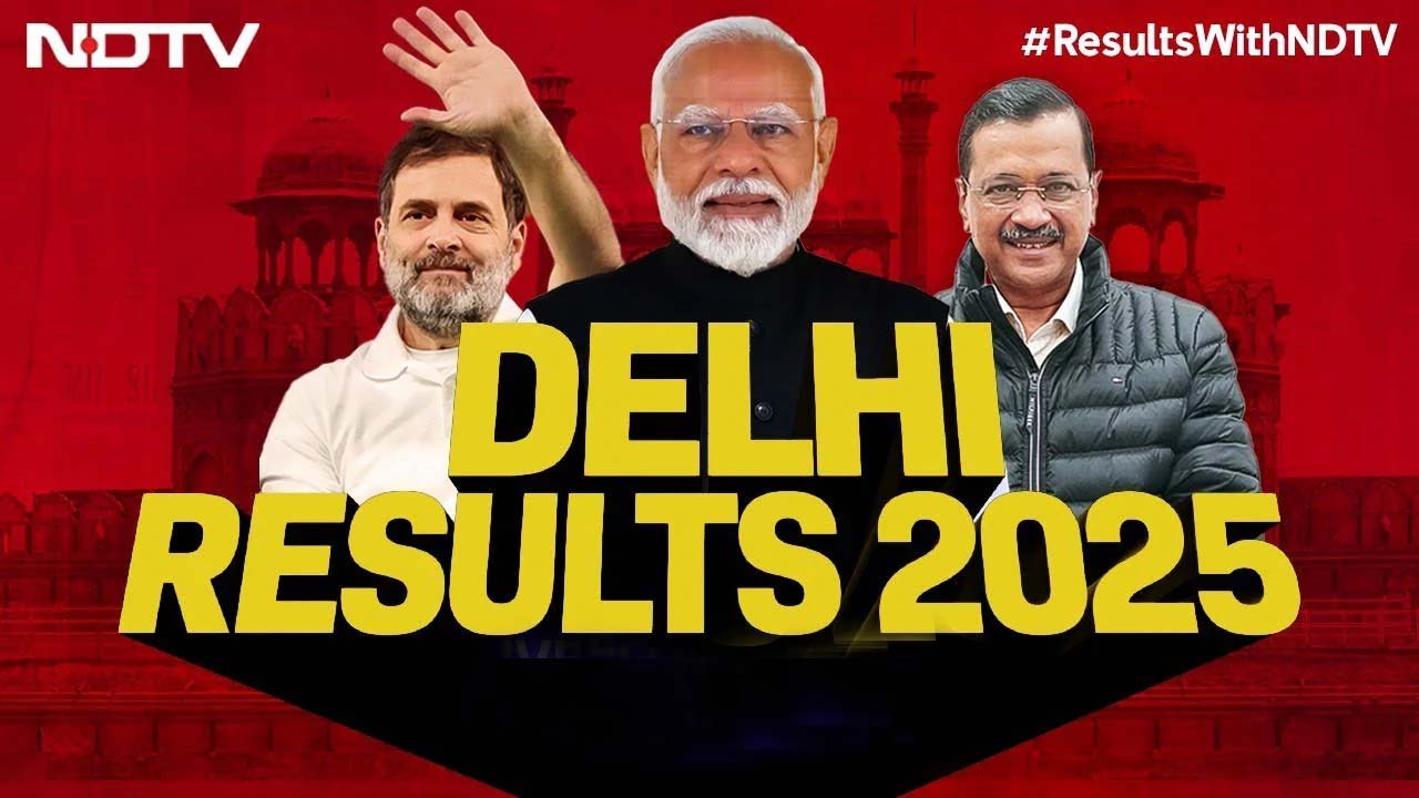 Delhi Election Results: BJP Races Ahead, AAP Trails In Early Leads
