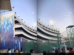 Champions Trophy: पाकिस्तानची चिंधीगिरी सुरुच; गद्दाफी स्टेडियममध्ये काय घडलं? VIDEO पाहून तुमचाही संताप होईल Champions Trophy: पाकिस्तानची चिंधीगिरी सुरुच; गद्दाफी स्टेडियममध्ये काय घडलं? VIDEO पाहून तुमचाही संताप होईल