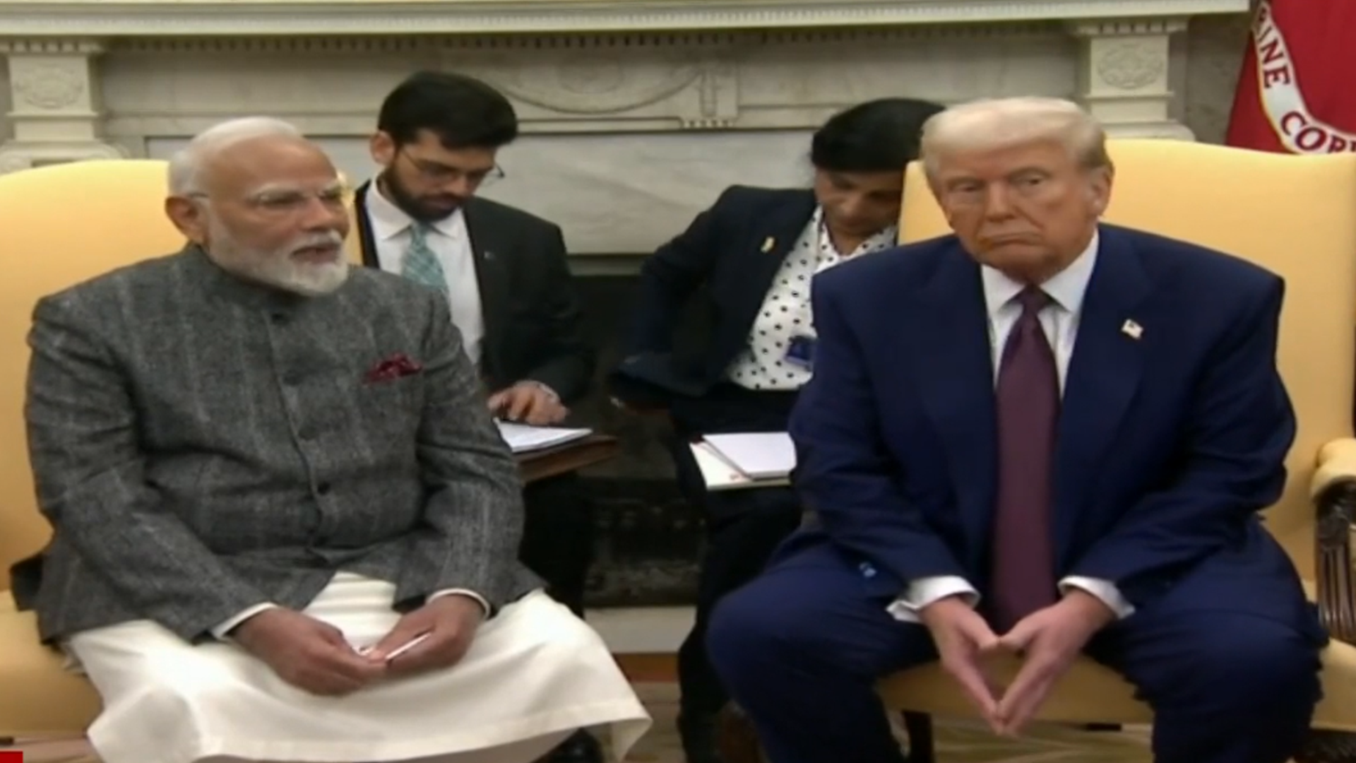 "Will Make Great Trade Deals": Trump At Meet With "Great Leader" PM Modi