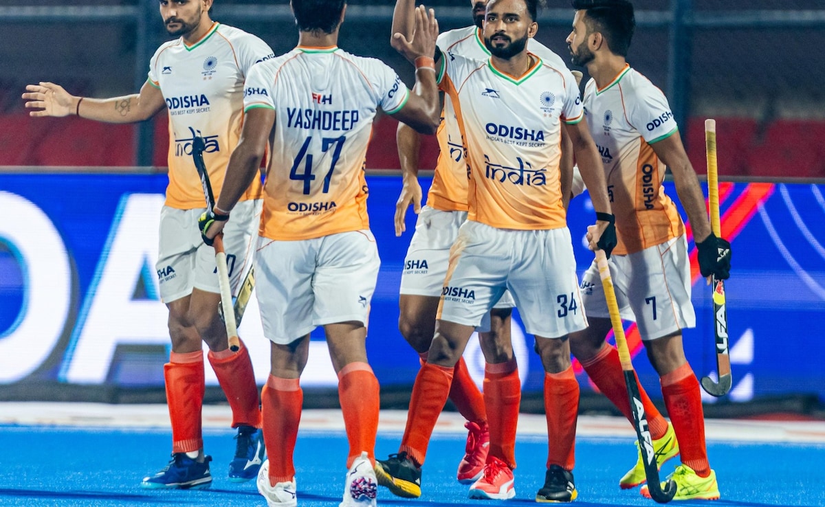 Indian Men's Hockey Team Leaves For European Leg of FIH Pro League