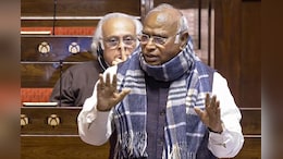 "<i>Tera Baap...</i>": M Kharge's Outburst In Rajya Sabha As BJP MP Interrupts Him