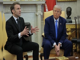 Watch: Macron Interrupts Trump After Remark Over Ukraine Aid Watch: Macron Interrupts Trump After Remark Over Ukraine Aid