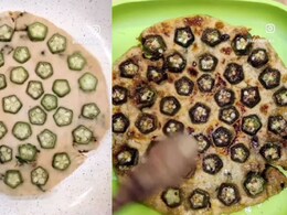 Watch: Bhindi Paratha Is The New Bizarre Combination That Is Making The Internet Cringe